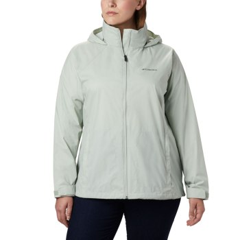 Columbia Switchback III Plus Size, Chamarras Verdes Para Mujer | 975623-VHJ